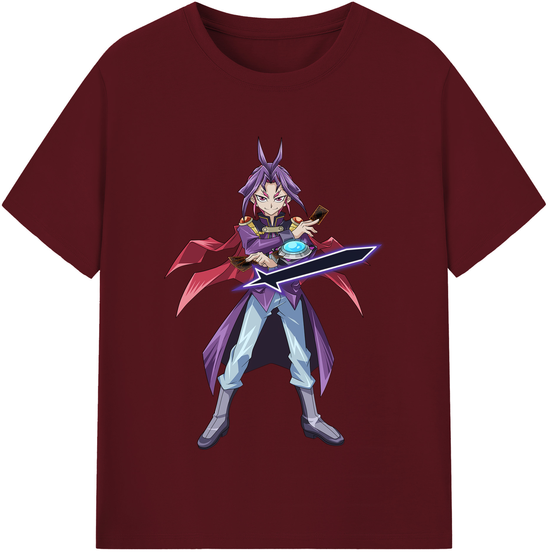 （画像用） 遊☆戯☆王 Yu-Gi-Oh! 綿100％半袖Tシャツ（フロントプリント）